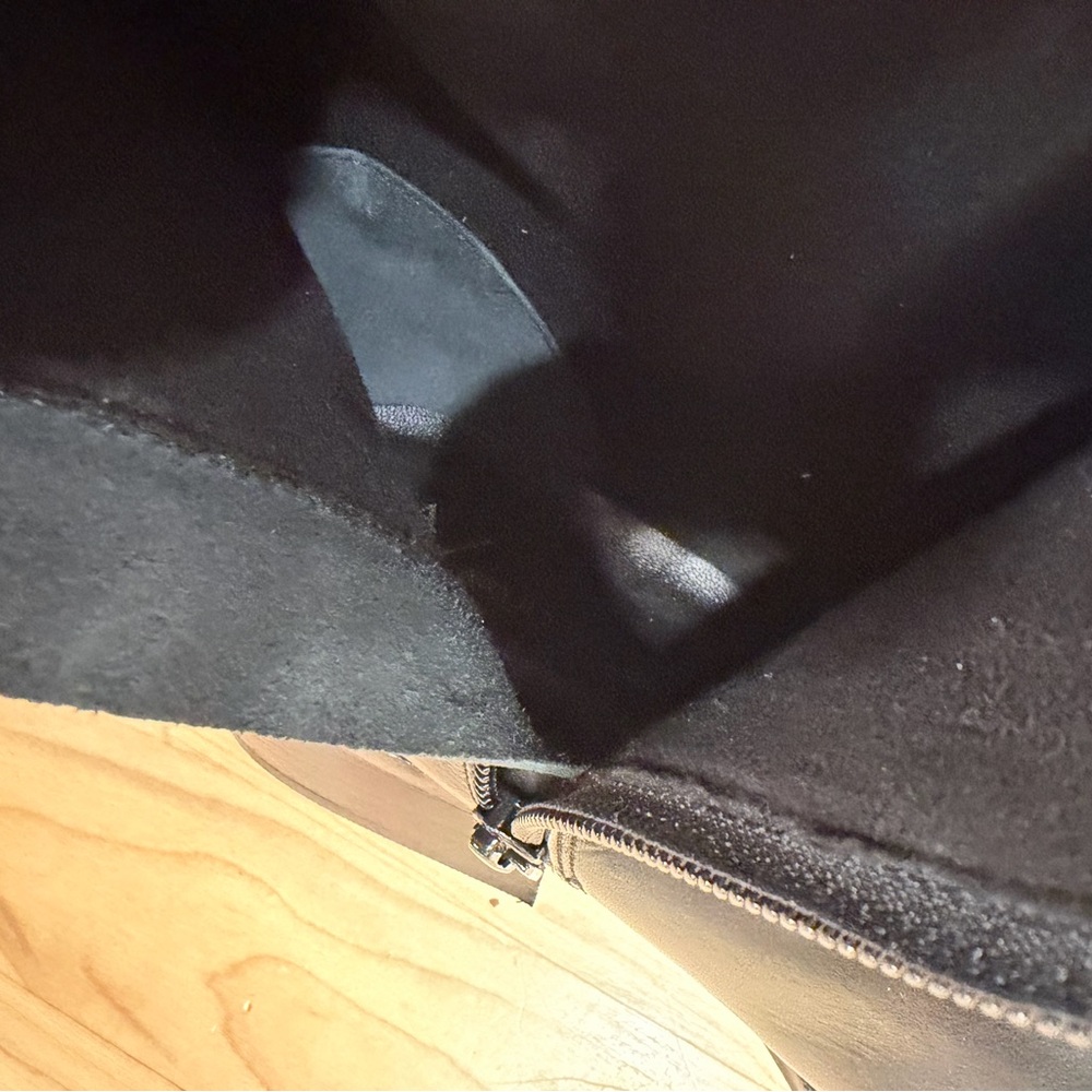 Anthropologie Black Leather Boots - Picture 7 of 10